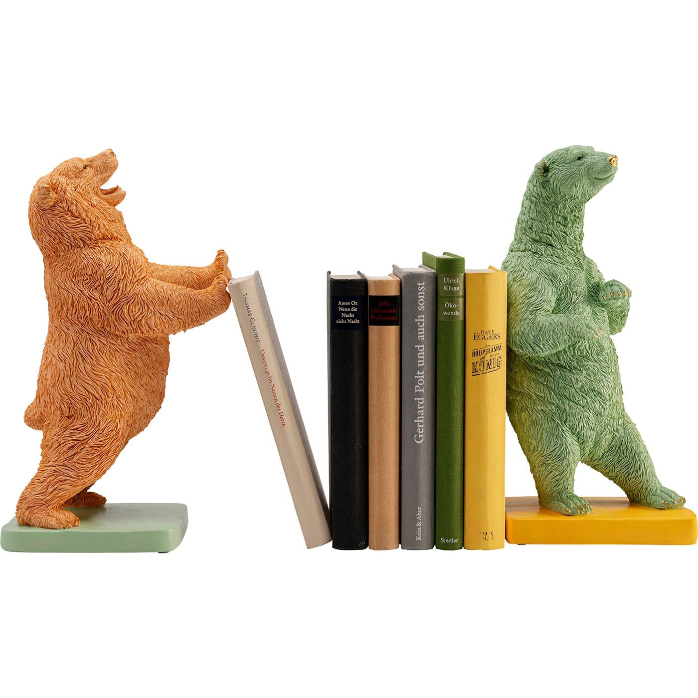 Kare Design Boekensteun beren (2/Set)