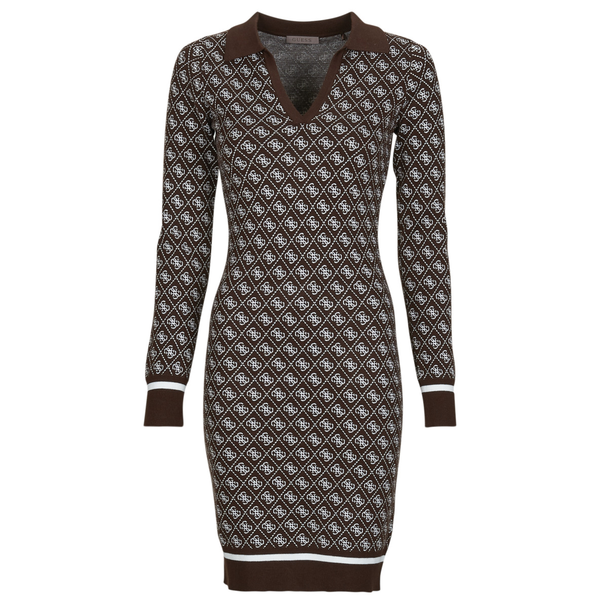 Guess - POLO AUBREY 4G - Brown