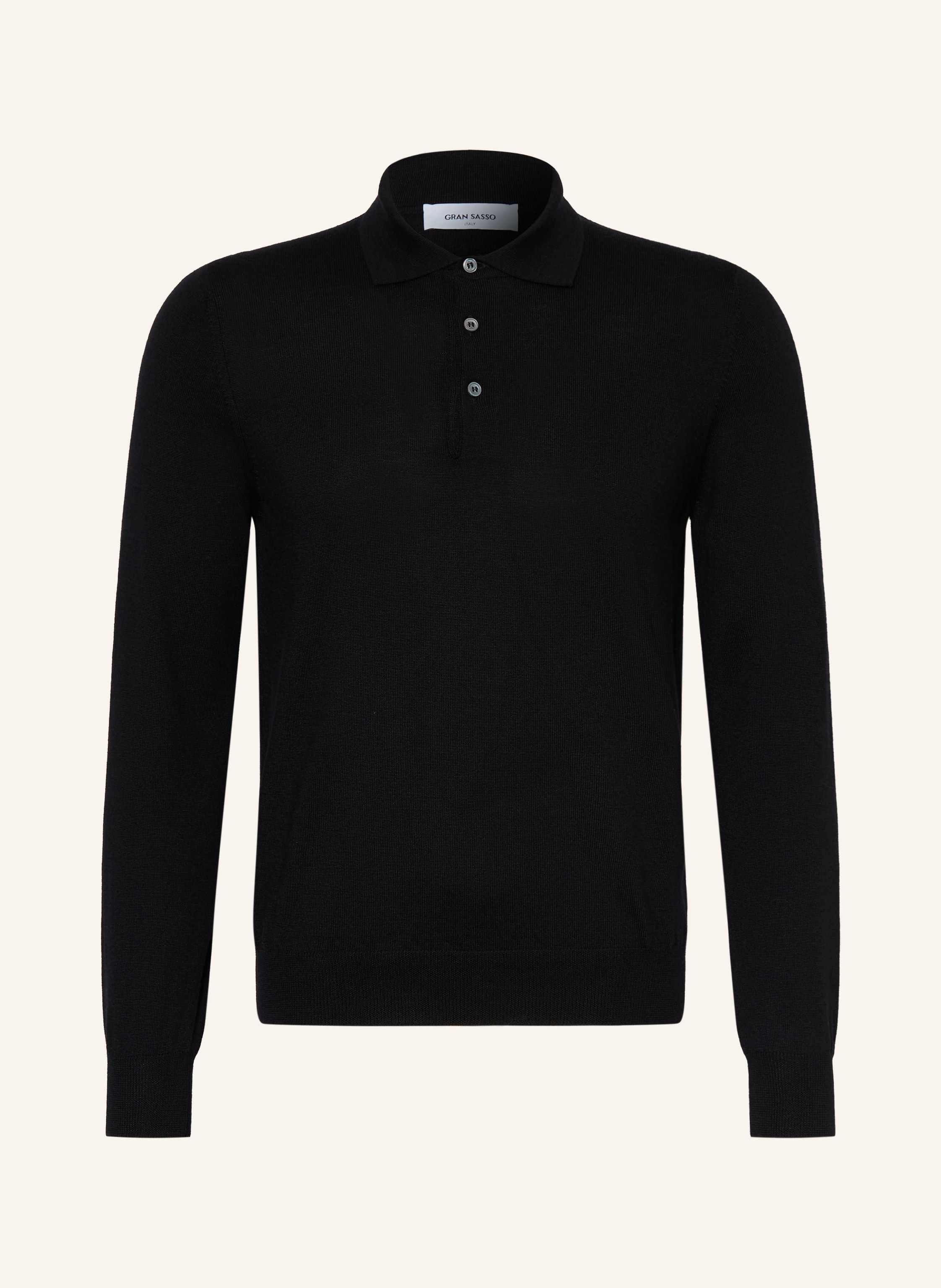 GRAN SASSO Strick-Poloshirt