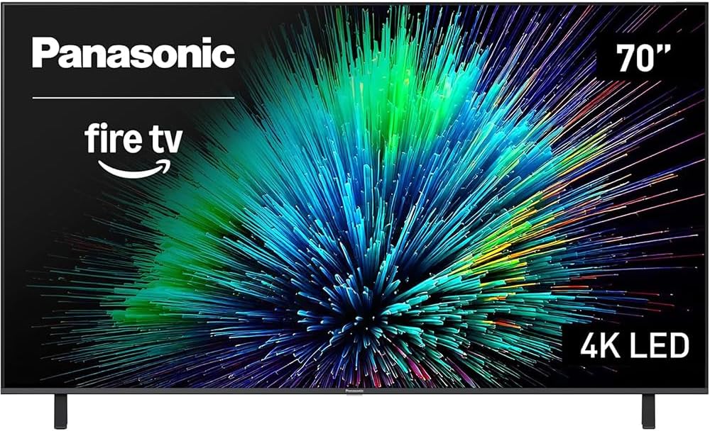 Panasonic TV-70W70BP W70 Series 70 inch LED 4K Ultra HD Smart Fire TV Bundle with 2X 6FT Universal 4K HDMI Cable  Theater Essentials and CPS Exclusive 26 Month Protection Pack BEACH-CPS-26M1000ATV