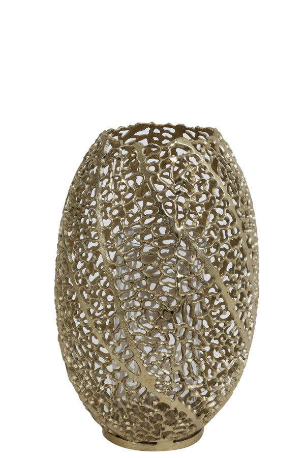 Light & Living windlicht SINULA - Ø25.5x38cm - goud