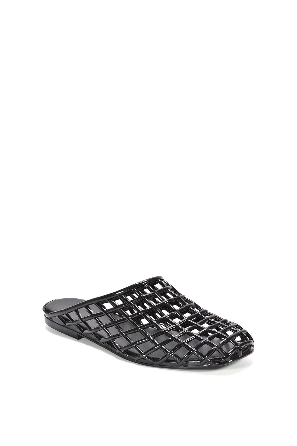 XY London Opera' Slip On Cage Jelly Mule Flat Summer Sandals
