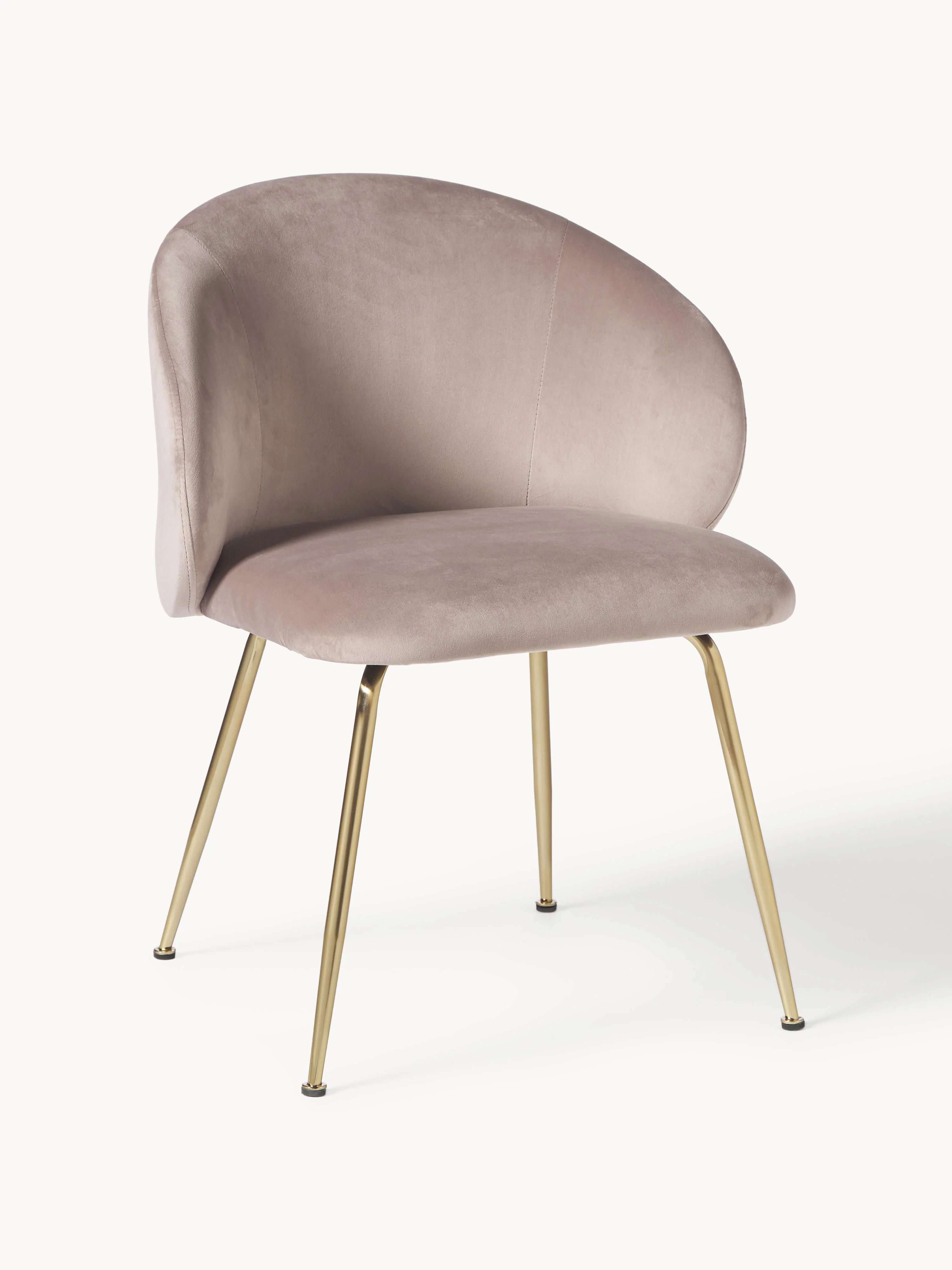 Samt-Polsterstühle Luisa, 2er-Set