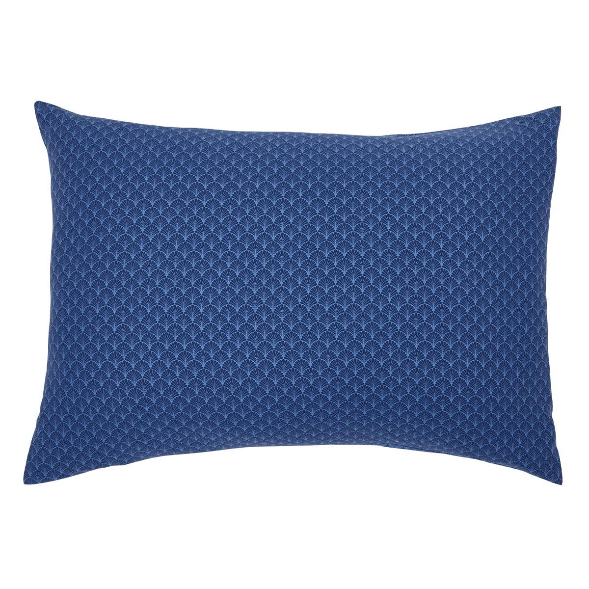 CAMILLE MARINE - Taie d'oreiller en bambou bleu marine 50x70