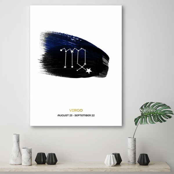 Feeby Obraz na płótnie Znak zodiaku Panna 40x60