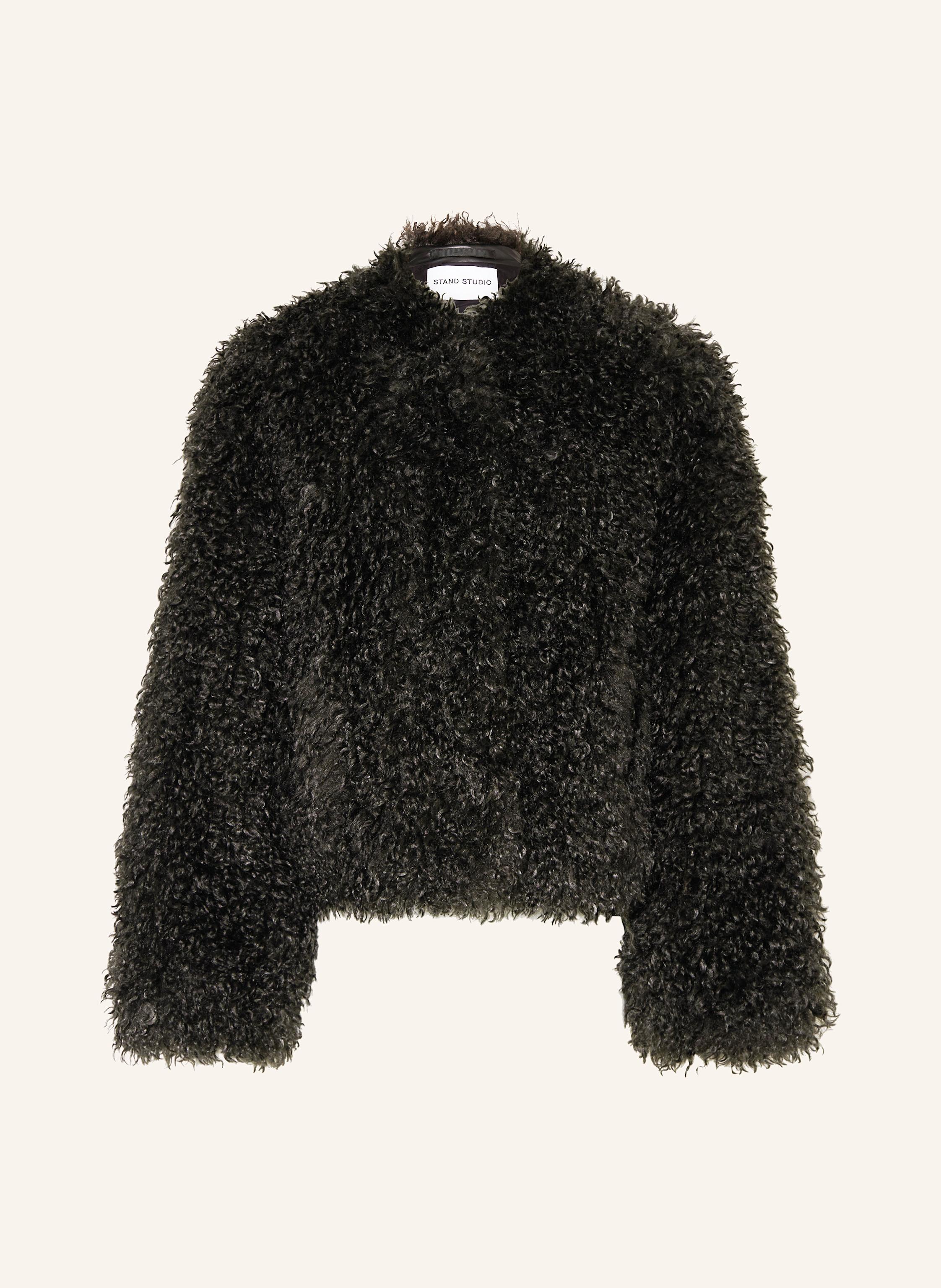 STAND STUDIO Teddyfell-Jacke CHARLOTTE