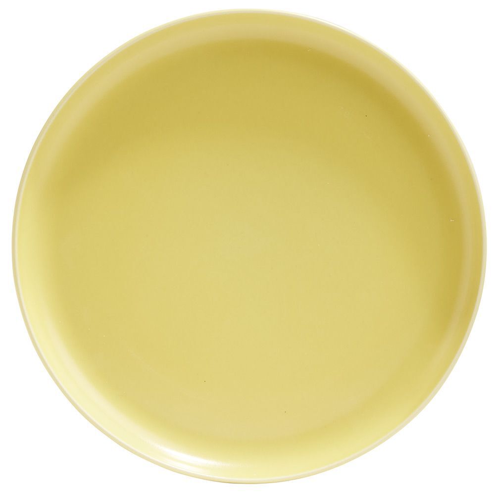 Assiette à dessert Oslo porcelaine jaune Ø19cm