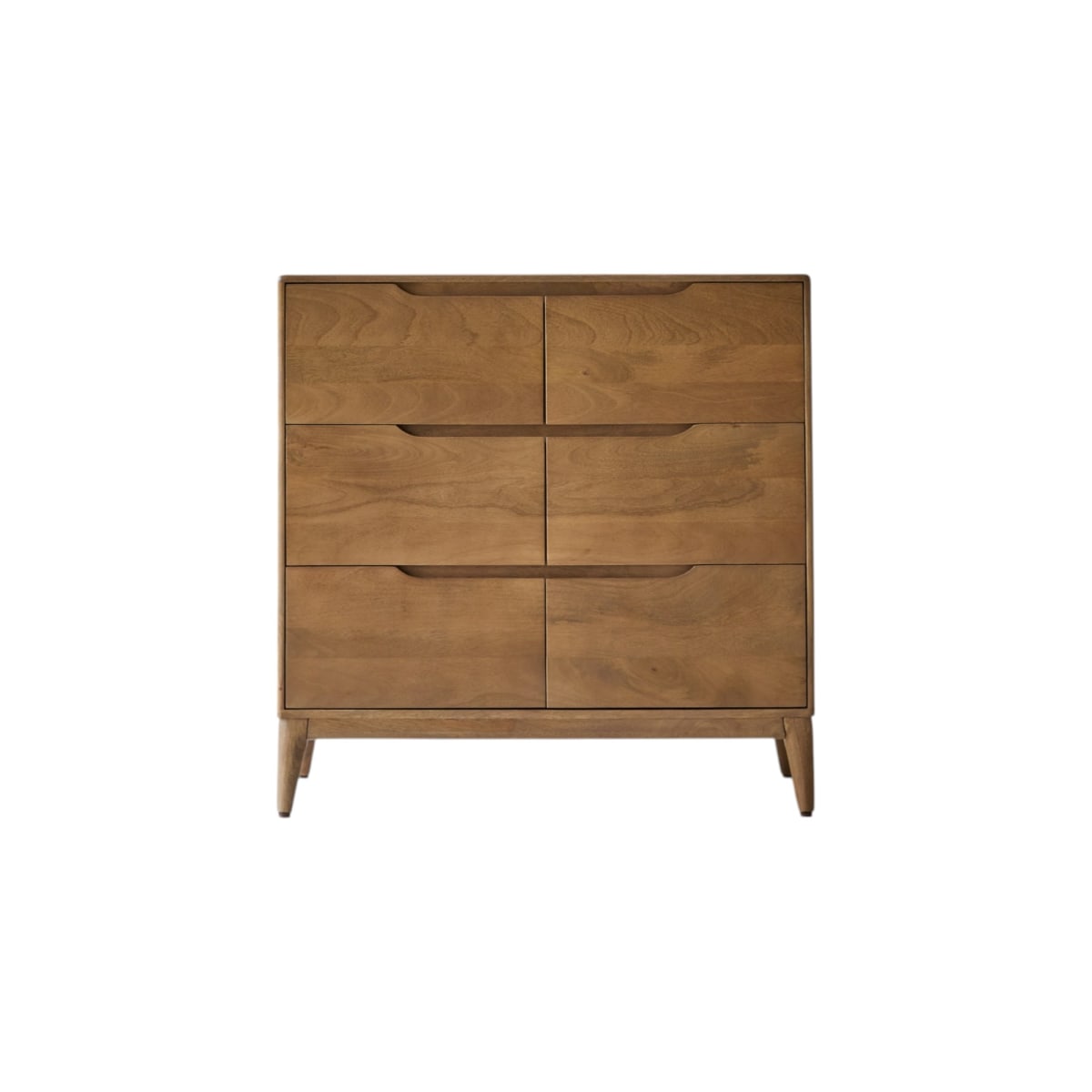 Tikamoon Kindercommode van massief mangohout - Bruin