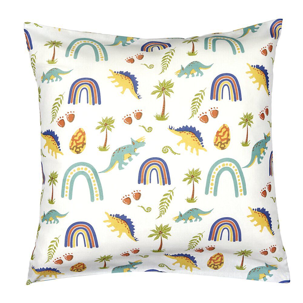 Taie d'oreiller polycoton motif enfant 63x63cm (plusieurs modèles)
