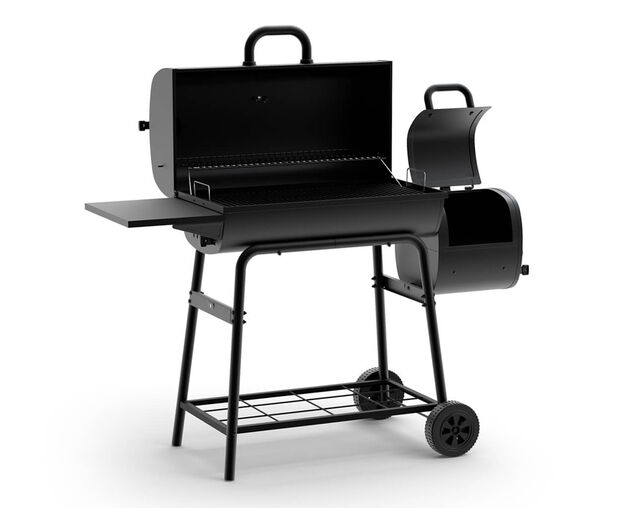 Nexgrill Barrel Grill and Offset Smoker