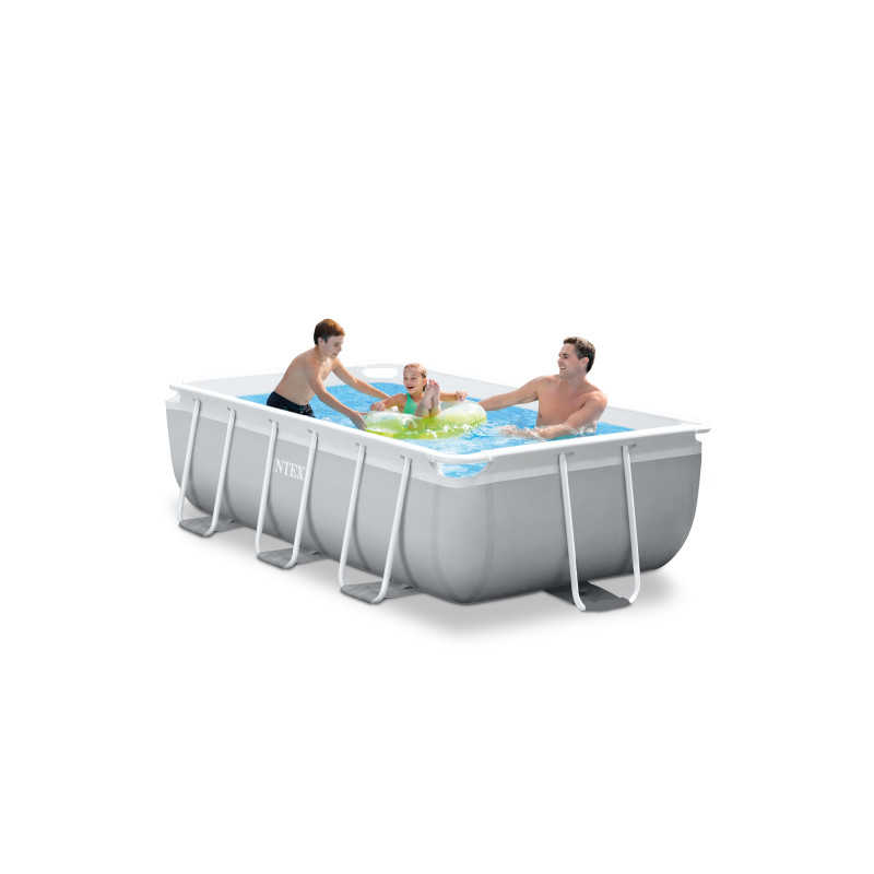 Piscine tubulaire rectangulaire avec épurateur à cartouche 3 x 1,75 x 0,8 m INTEX