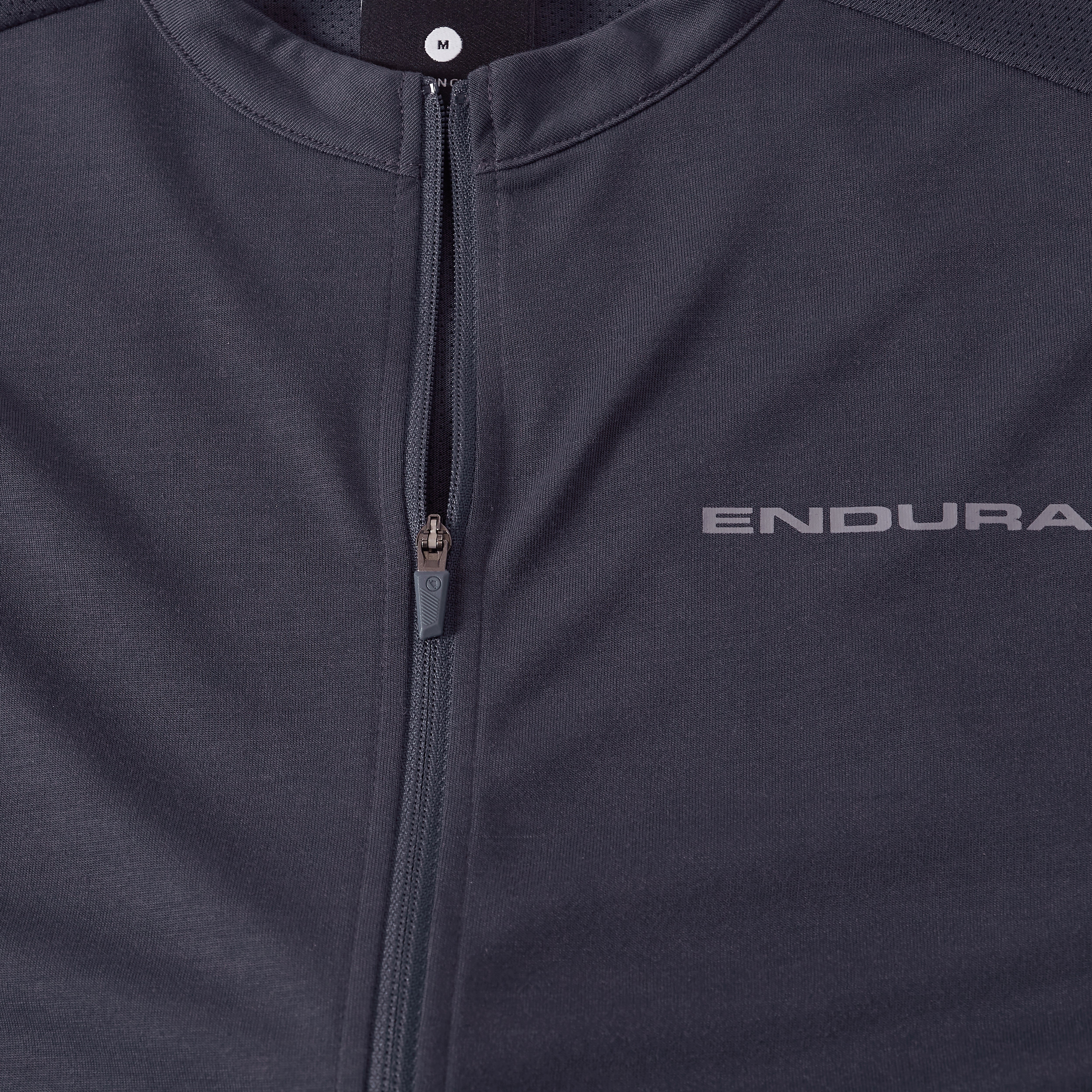 Men's Loop S/S Zipped Jersey - Carbon Grey