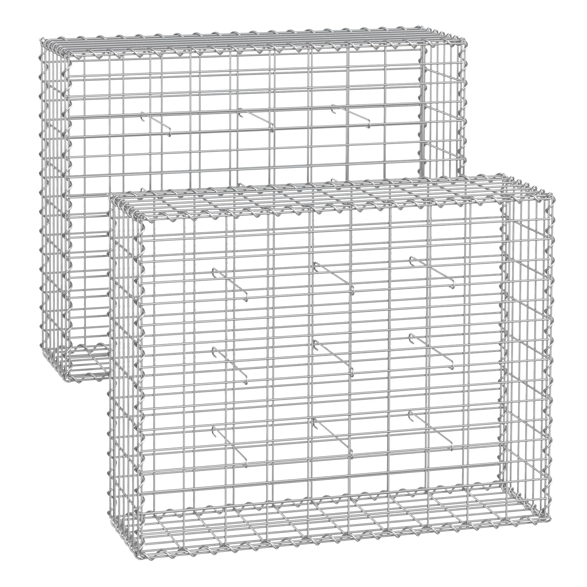 Gabions à pierres (Lot de 2)