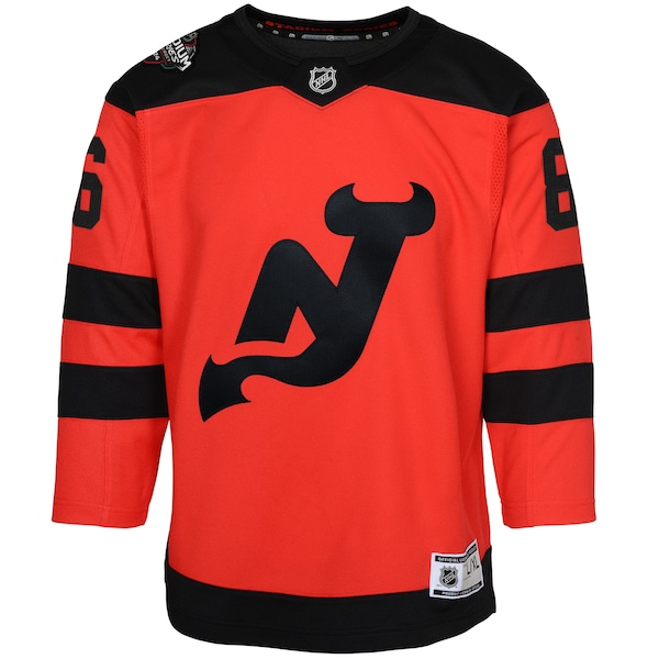 Jack Hughes New Jersey Devils Preschool 2024 NHL Stadium Series Premier Player Jersey – Red