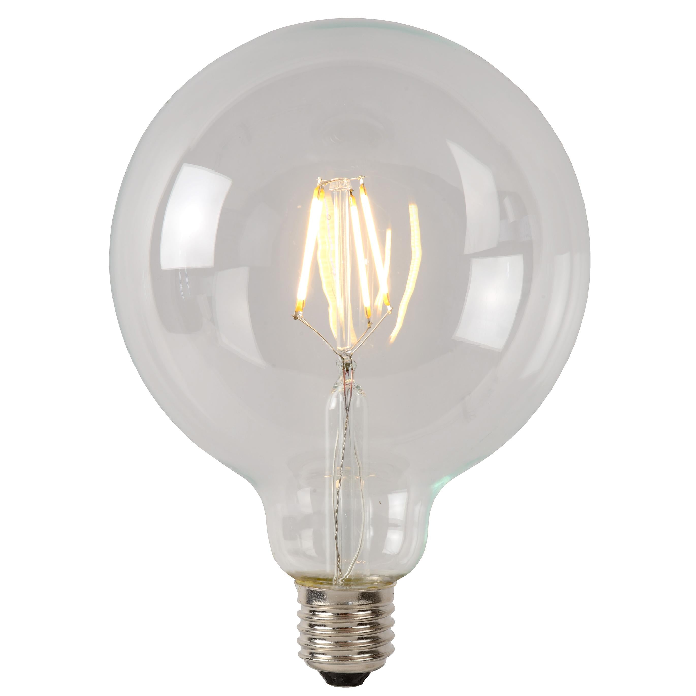 G125 LED lichtbron E27 7W 2700K B transparant dimbaar