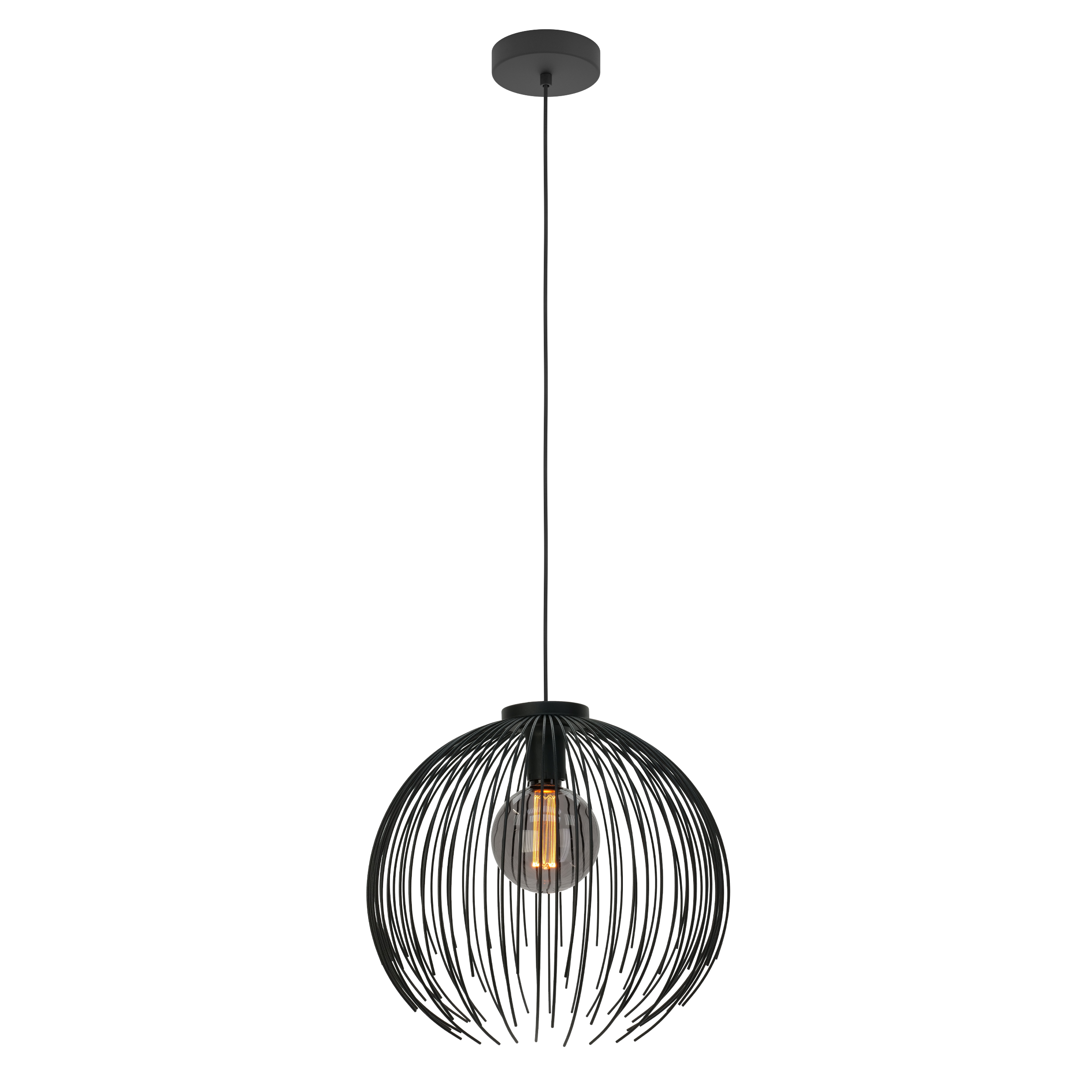 EGLO hanglamp Alhabia - zwart