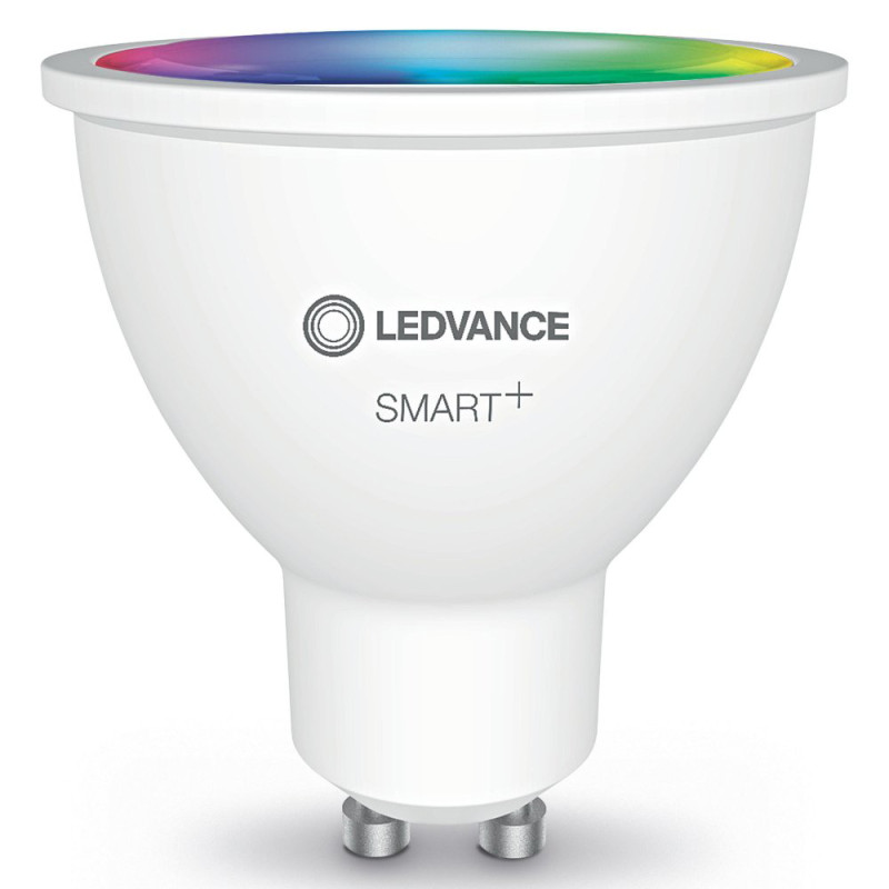 Ampoule spot connectée Smart  LED GU10 RGB 350 lm 5 W 3 pièces LEDVANCE