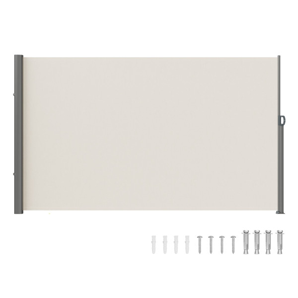Markiza boczna parawan osłona na taras roleta przeciwsłoneczna 160 x 300 cm
