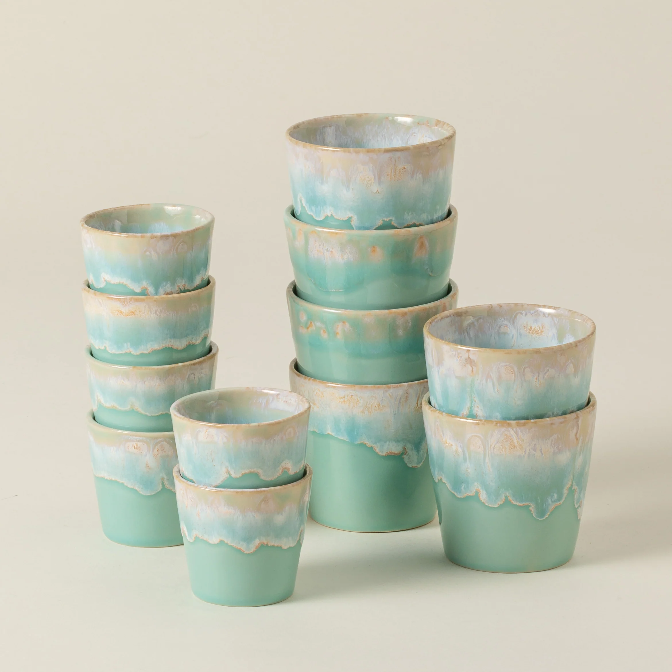 12-Piece Set Espresso & Lungo Cups Grespresso