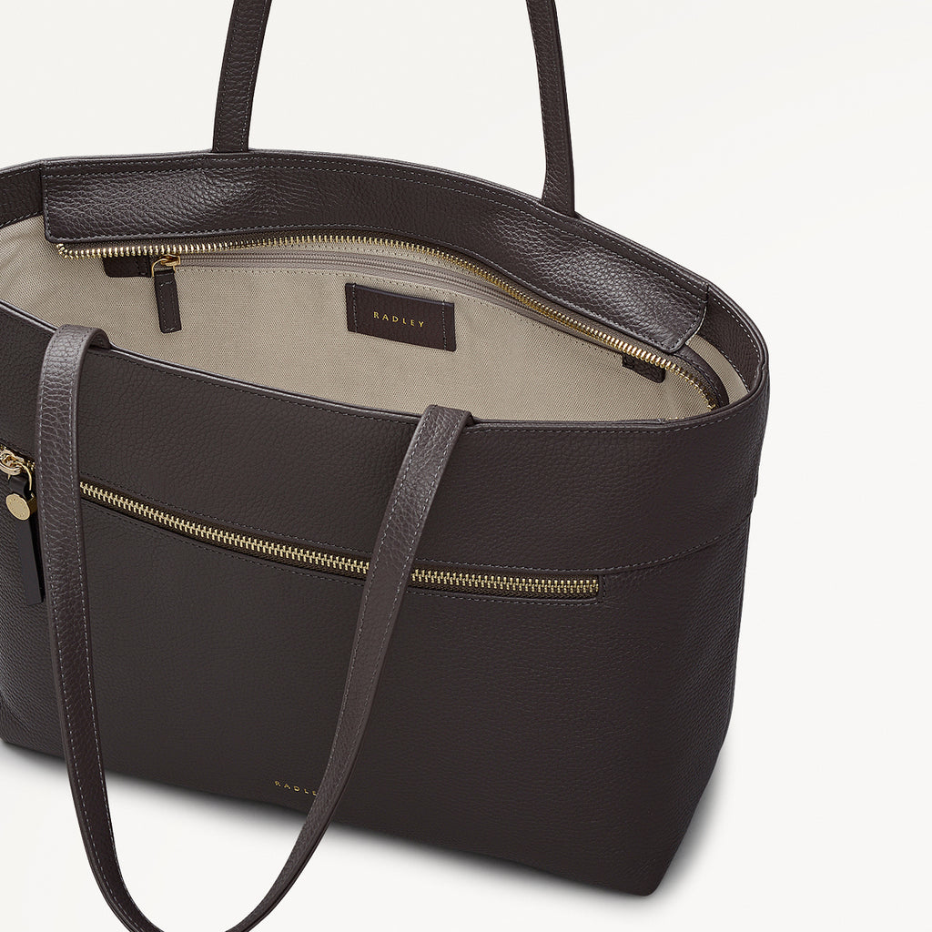 Fountain Road - Medium Ziptop Tote