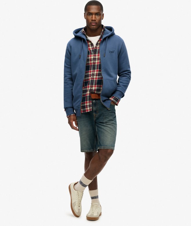 Essential Logo Zip Hoodie