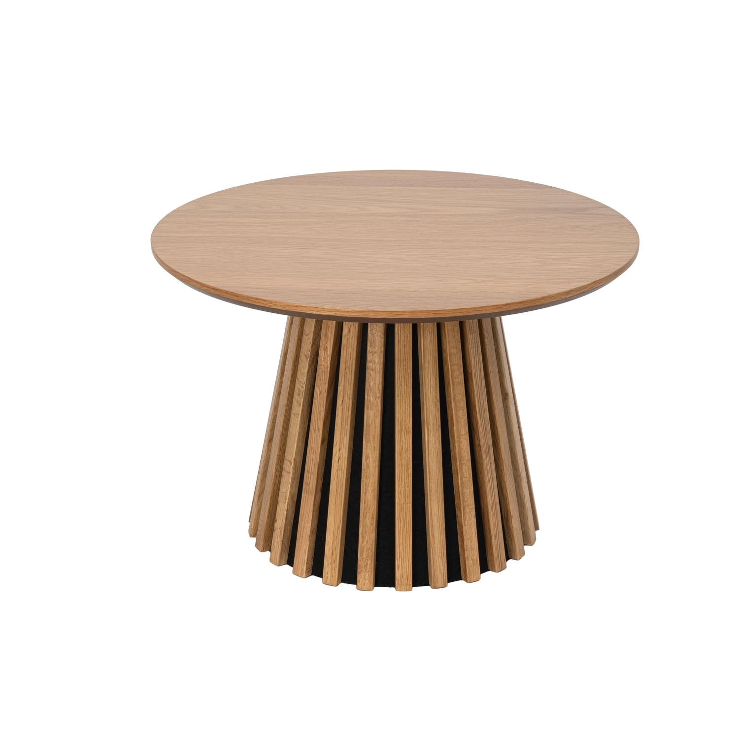 Furnhouse ronde salontafel Svendborg - Natuurlijk eikenhout - Ø 60 cm