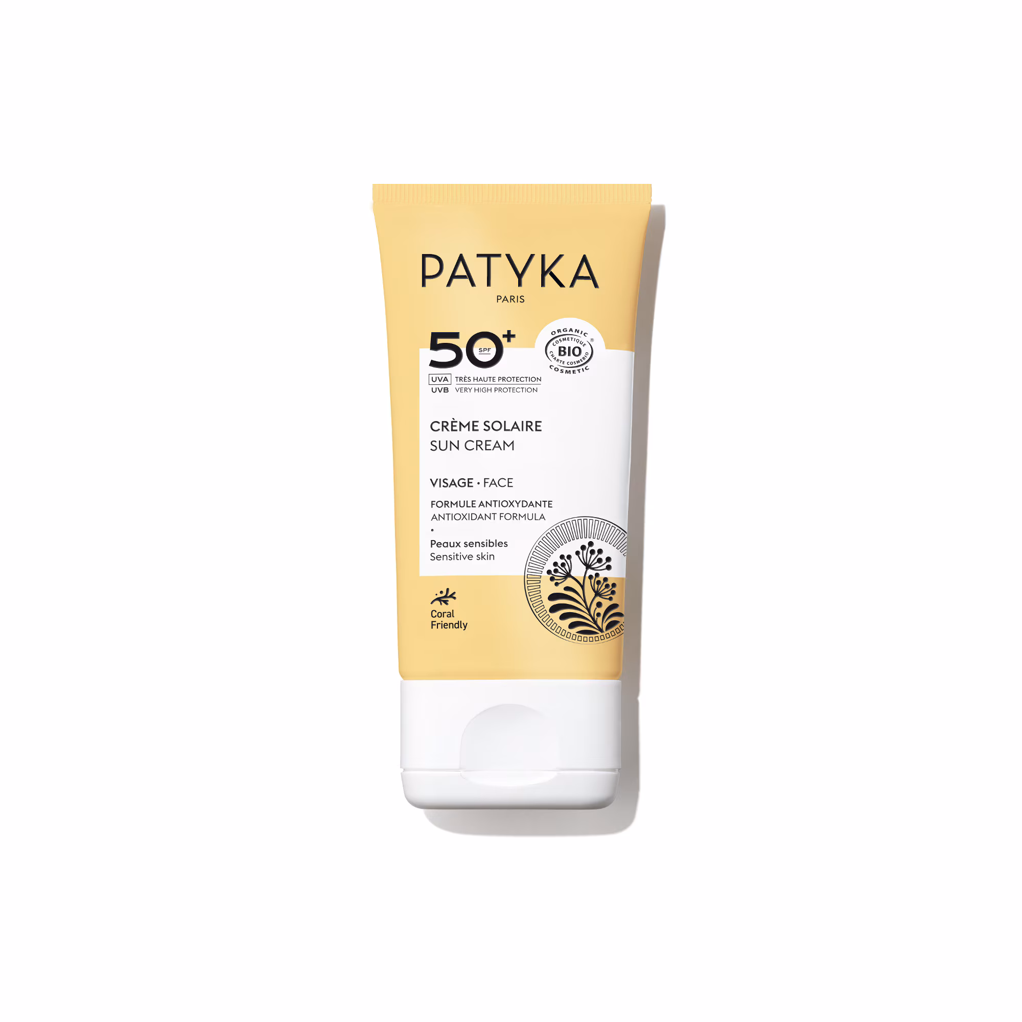 SOLAIRECrème solaire visage spf50+