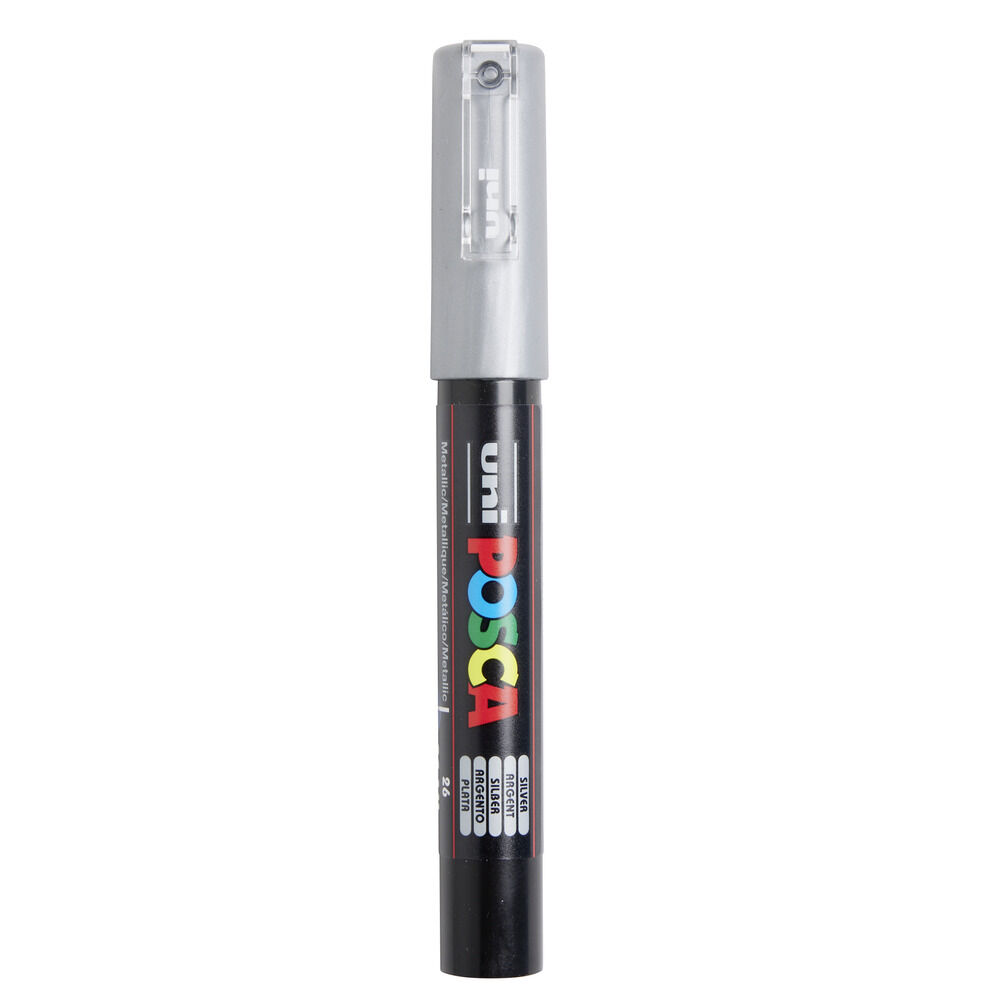Marqueur créatif Posca pointe extra fine argentée
