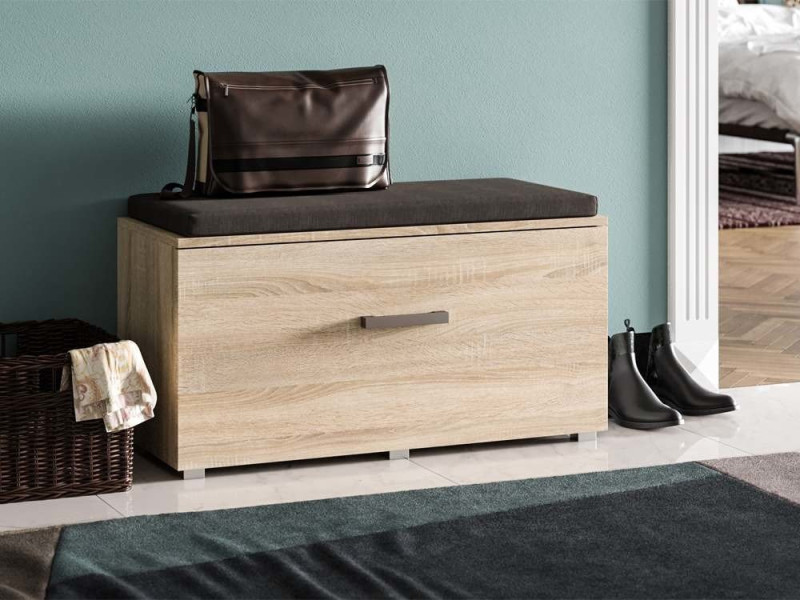 Siedzisko do przedpokoju Opal Dąb Sonoma Szafka Na Buty