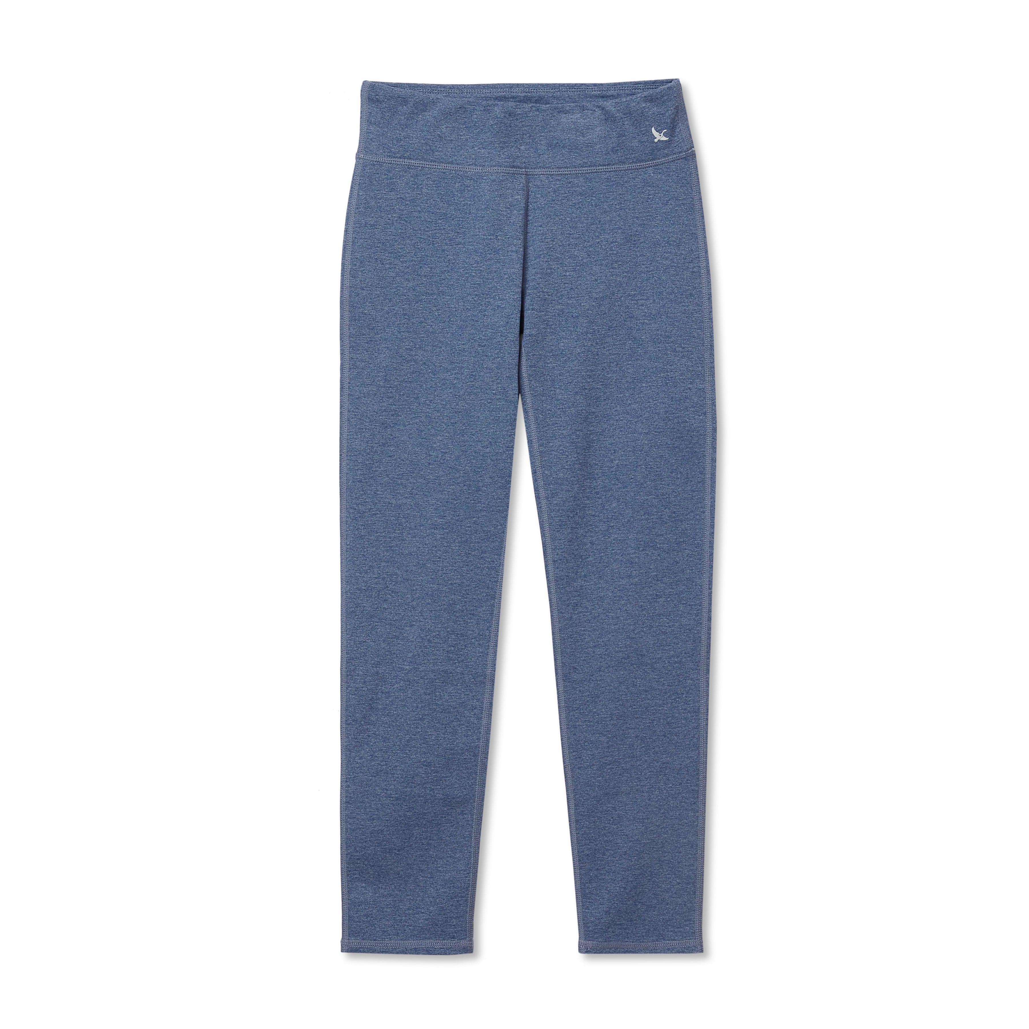 Girls Plush Lined Leggings - Heather