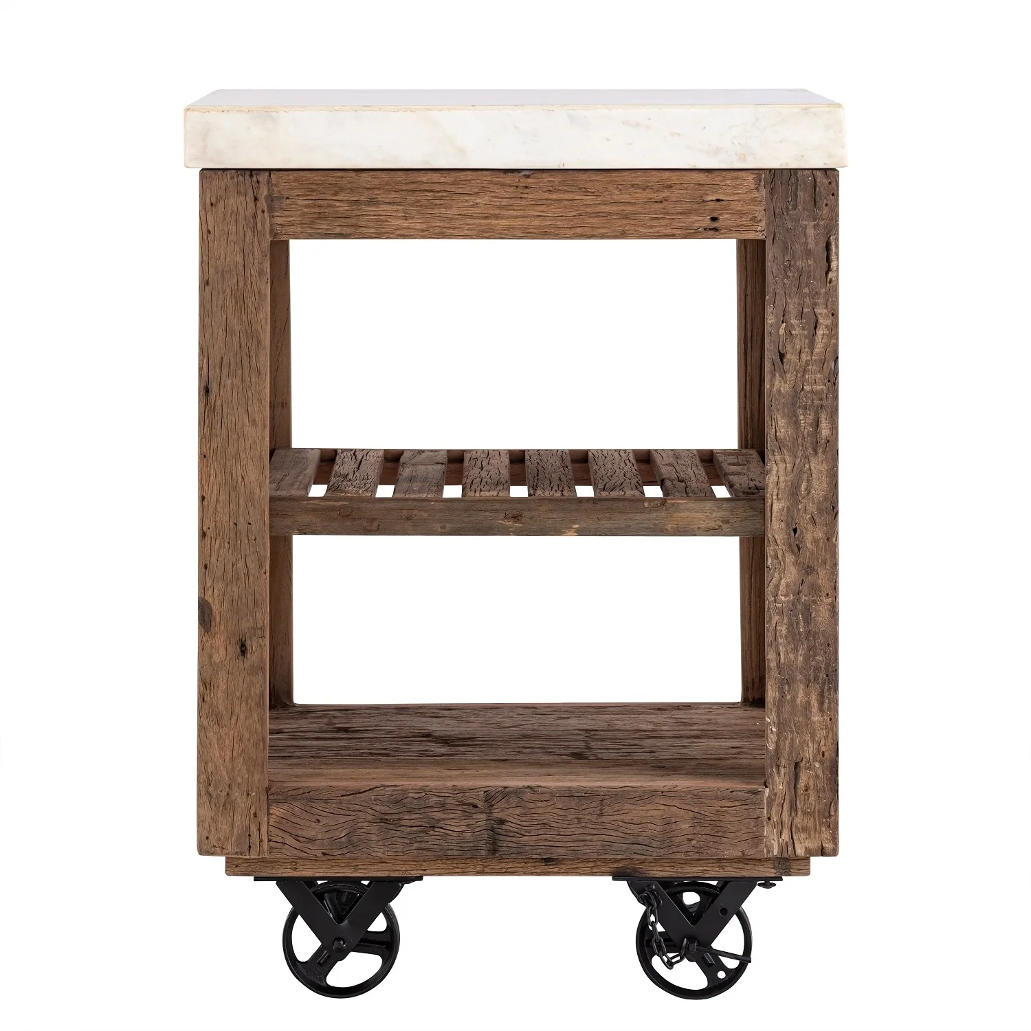 Sm Wooden Kitchen Island on Wheels