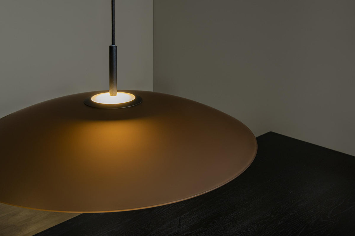 Lucide hanglamp MENGA - Geïntegreerde LED - Amber