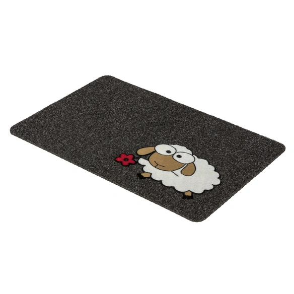 Fußmatte »Flocky Color«, Höhe: 0,6 cm, Rutschfest, Polypropylen (PP)