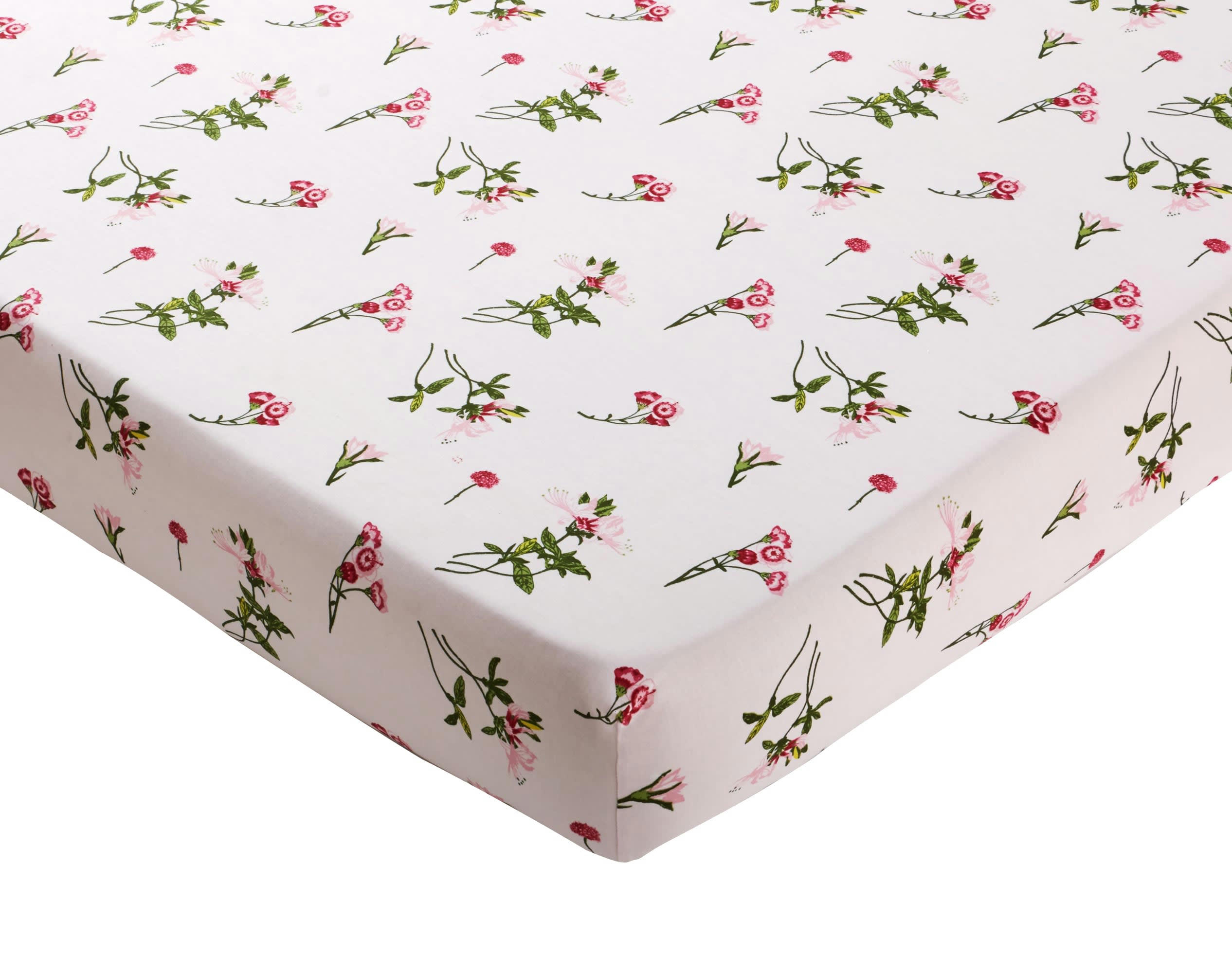 AZALEE - Drap-housse 140x190 blanc en coton