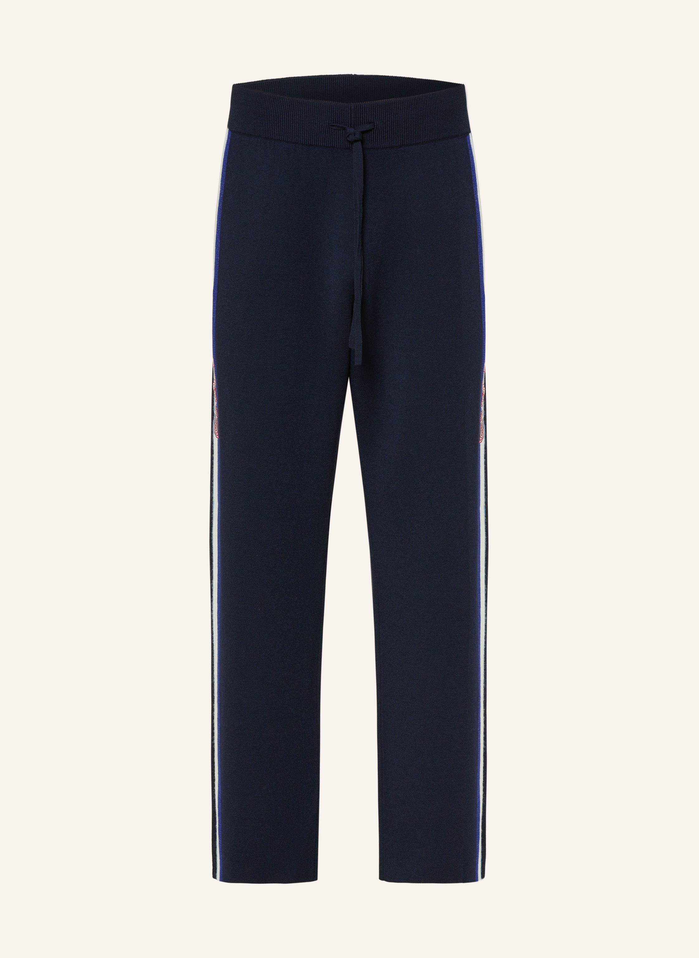 DRÔLE DE MONSIEUR Strickhose LE PANTALON MAILLE DRÔLE aus Merinowolle