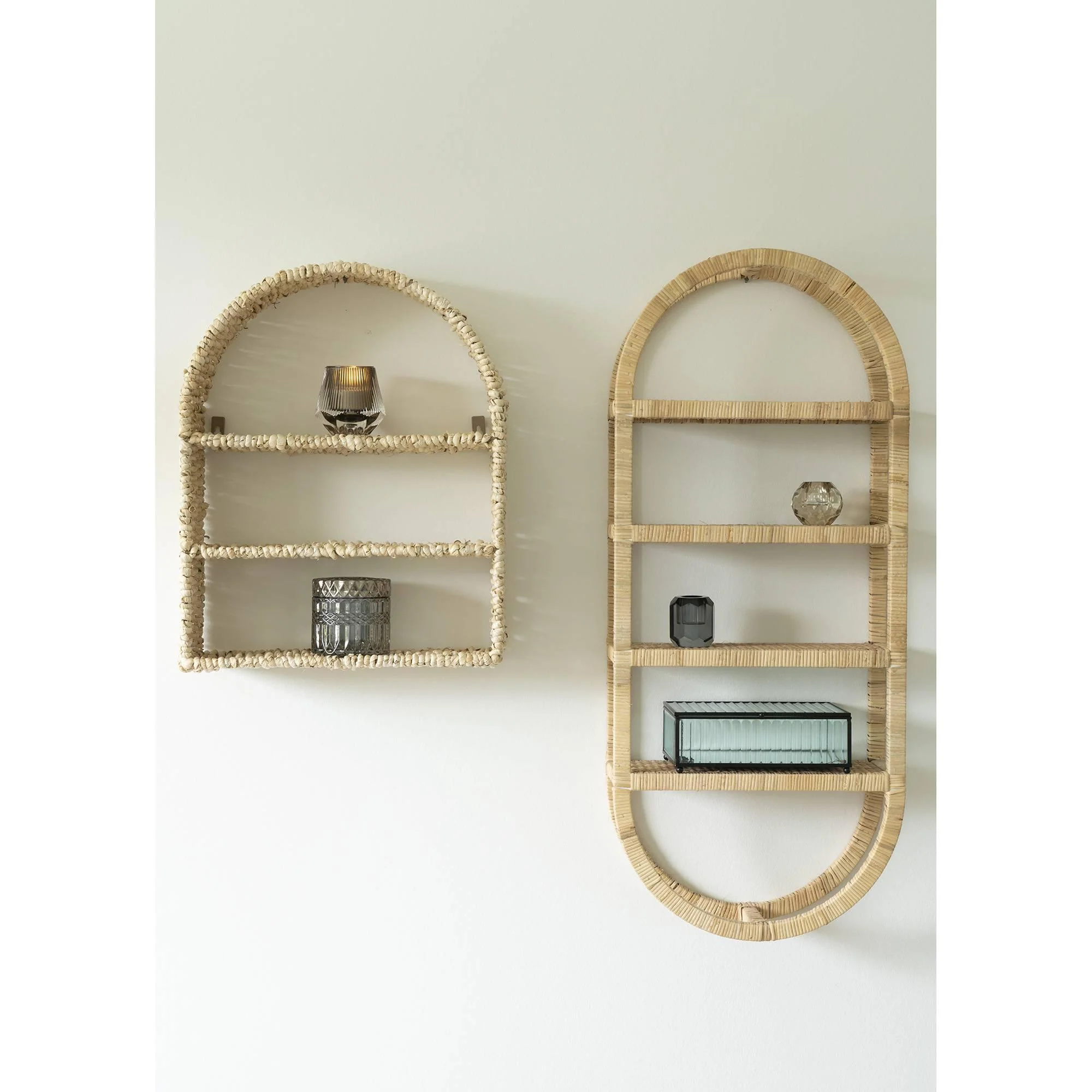 Kandelaar Bristol rookglas