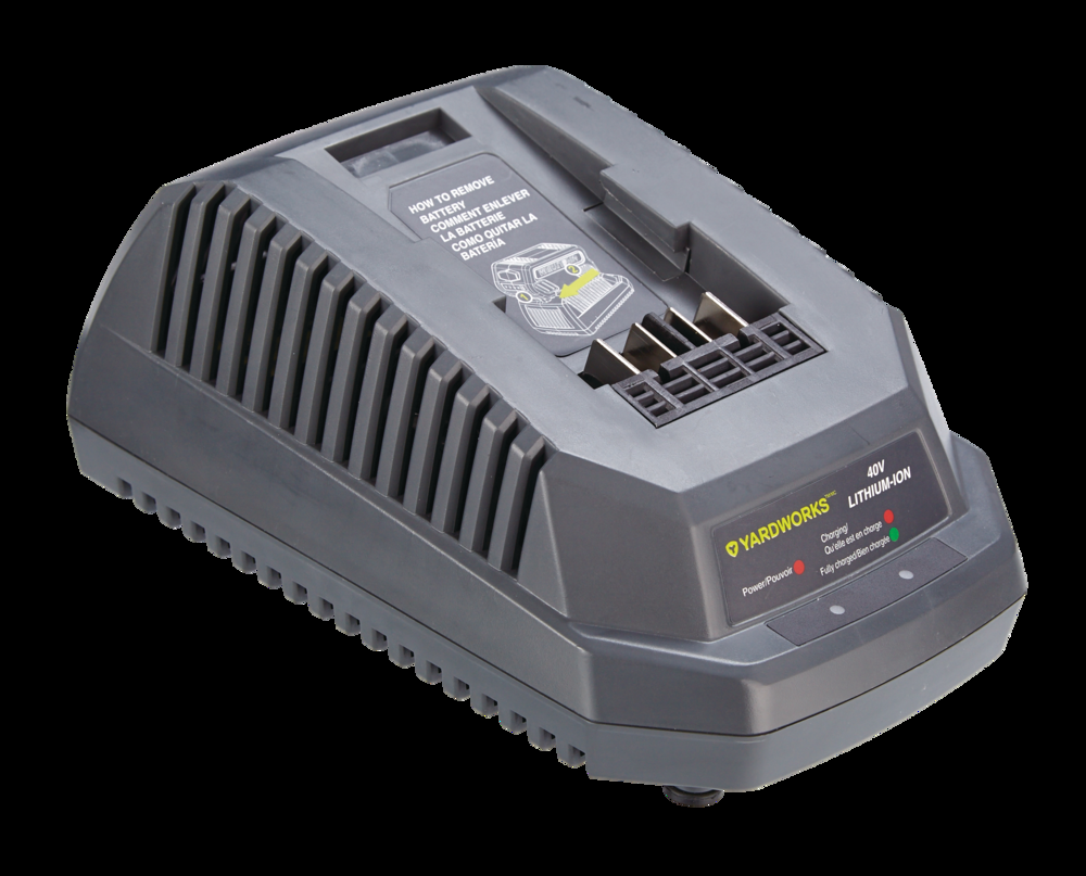 Yardworks 40V Lithium -ion Battery Charger