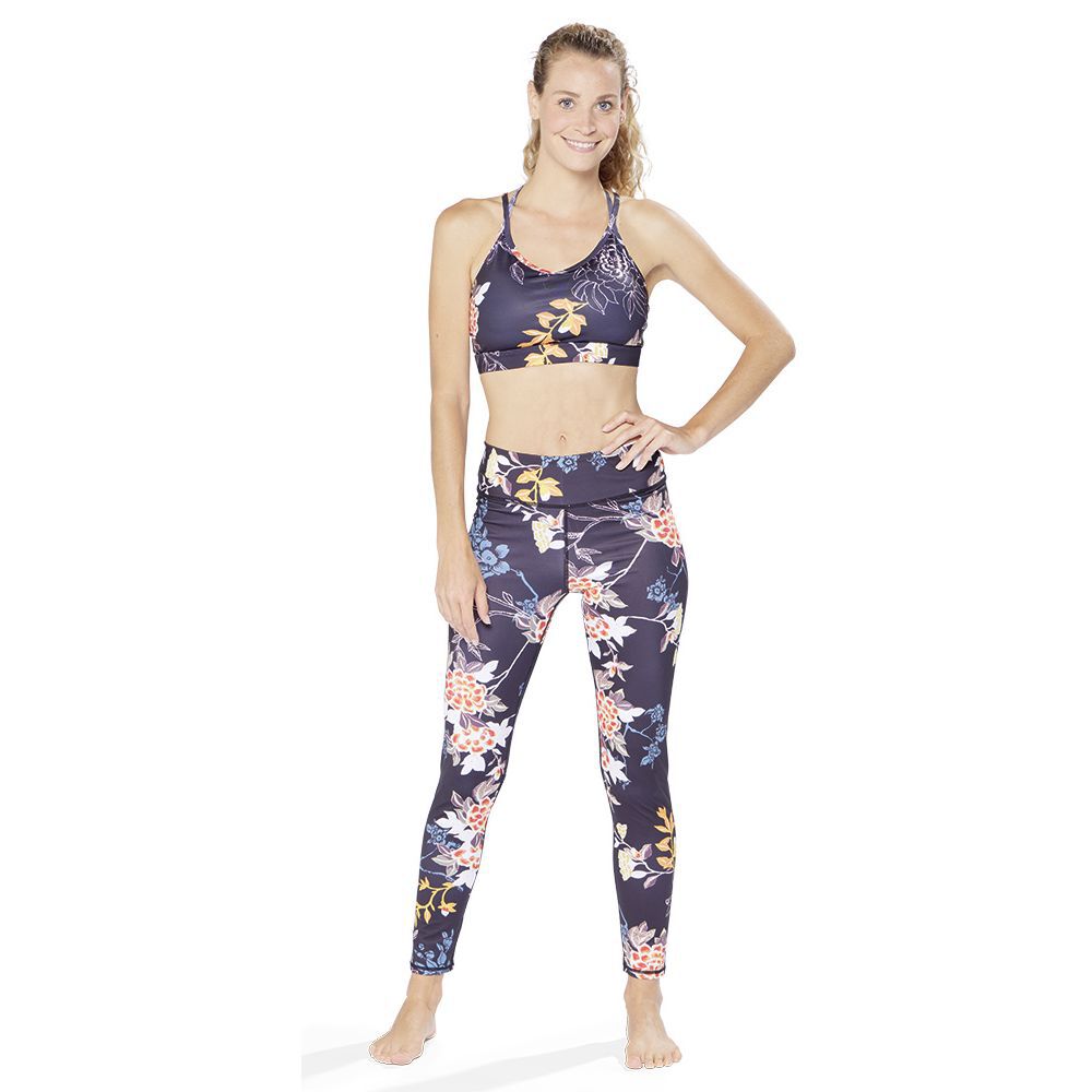 Brassière de sport imprimé fleurs