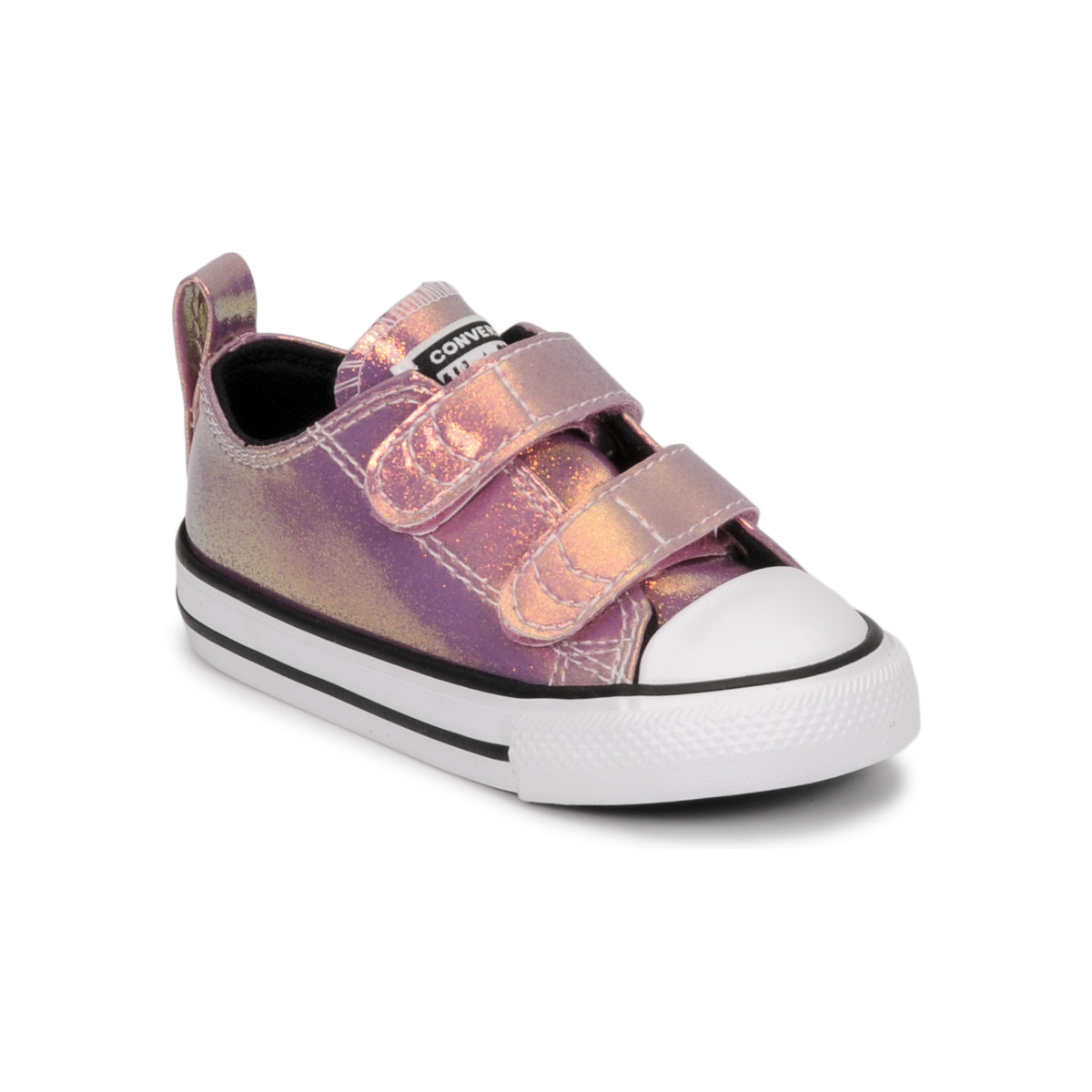 Converse - CHUCK TAYLOR ALL STAR 2V IRIDESCENT GLITTER OX - Pink