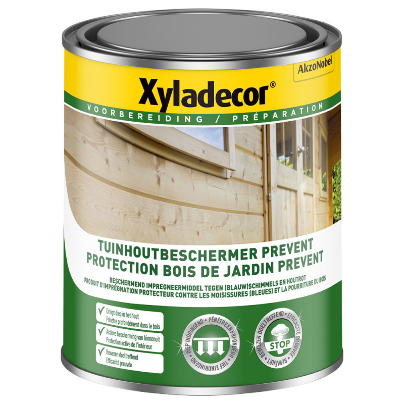 Protection pour bois de jardin Prevent incolore 0,75 L XYLADECOR