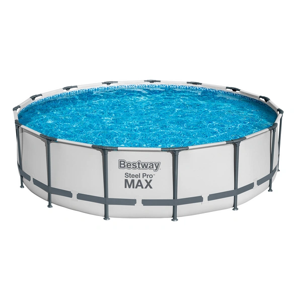 Pool »Steel Pro MAX™«, BxH: 457 x 107 cm, Aufstellbecken, mit Kartuschenfilteranlage