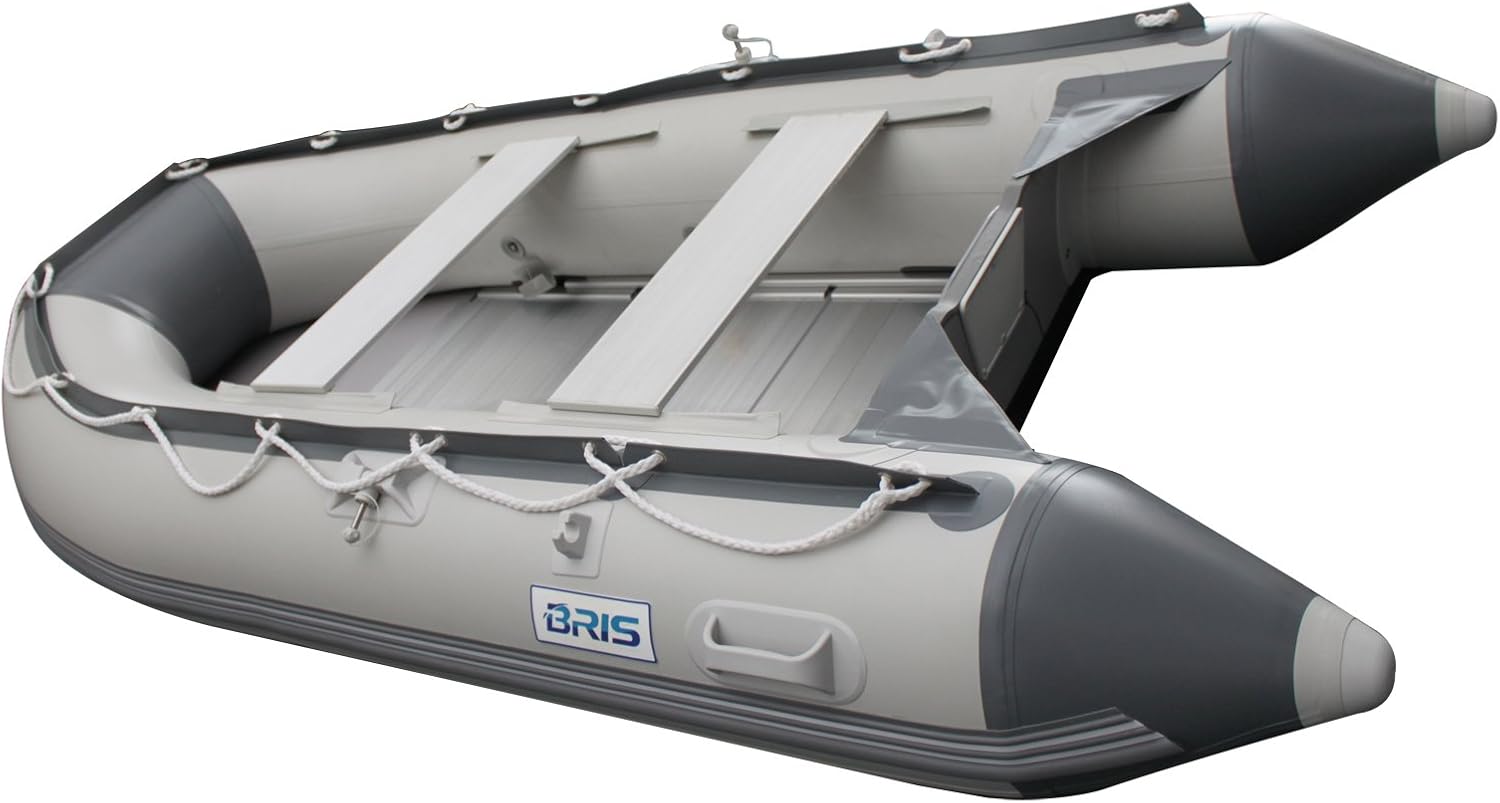 BRIS 9.8 ft Inflatable Boat Inflatable Dinghy Boat Yacht Tender Fishing Raft