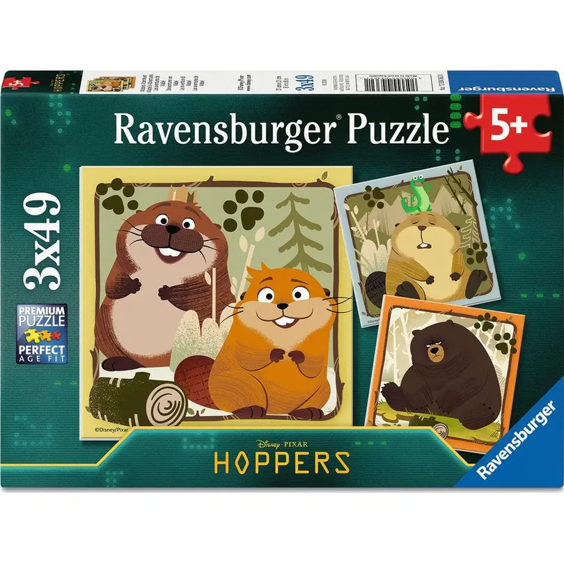 Puzzle 3er-Set Mabels Abenteuer