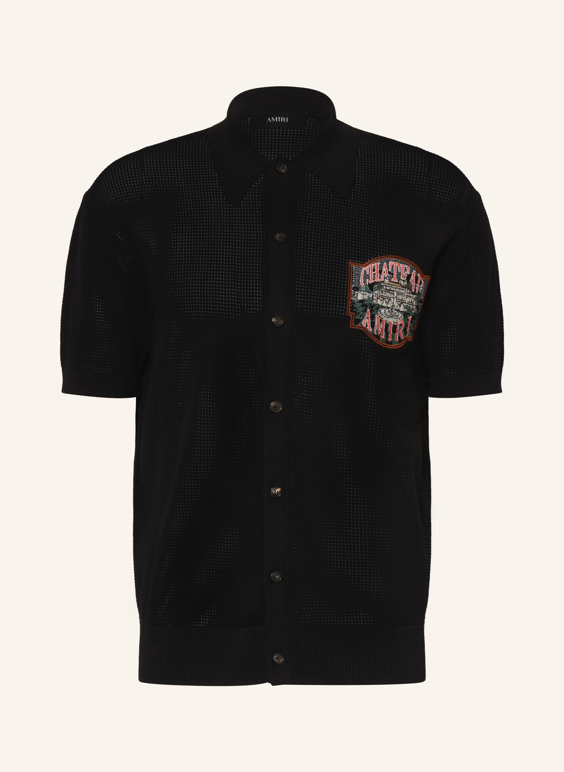 AMIRI Kurzarm-Hemd Comfort Fit