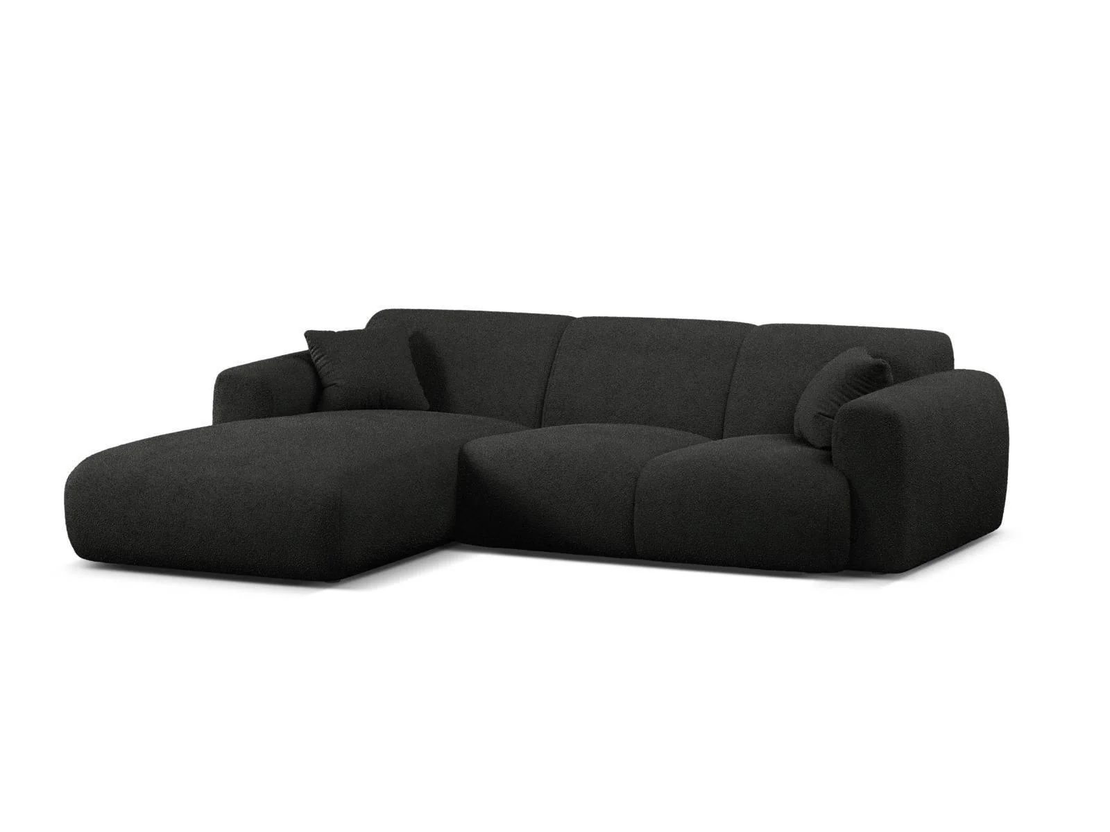 Hoekbank Molino links bouclé