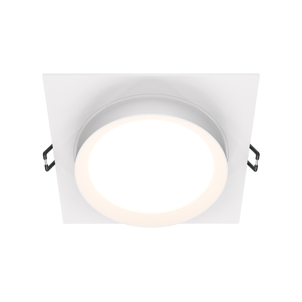 Oprawa wpuszczana kwadratowa biała 11cm HOOP 1xGX53x15W IP20 Maytoni