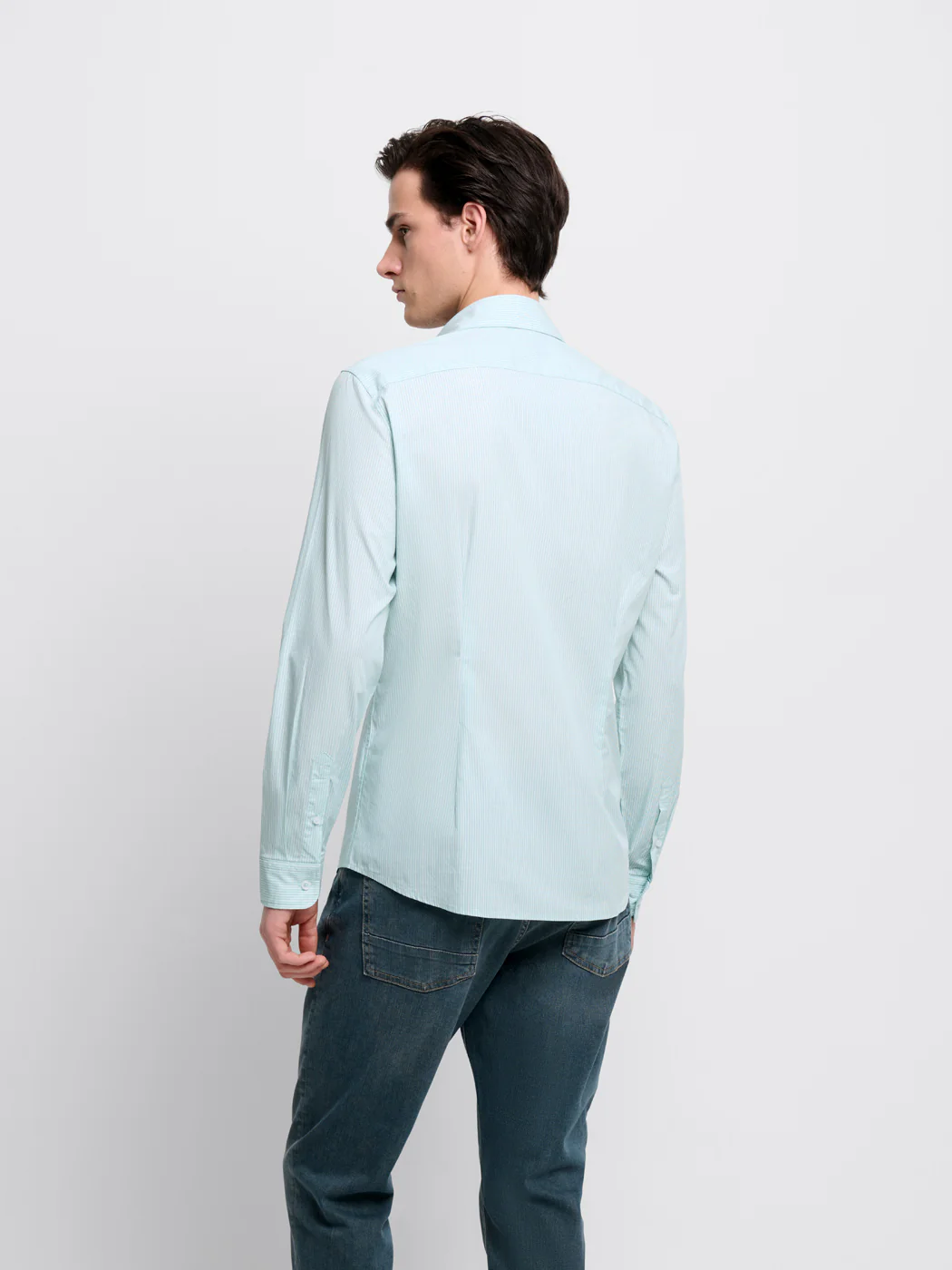 Chemise extraslim rayée