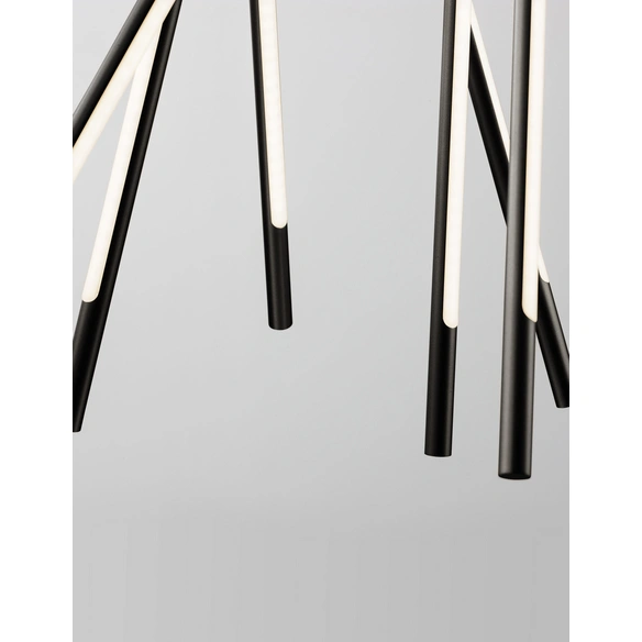Pendelleuchte »Raccio «, LED, 68 W, Höhe: 120 cm, schwarz