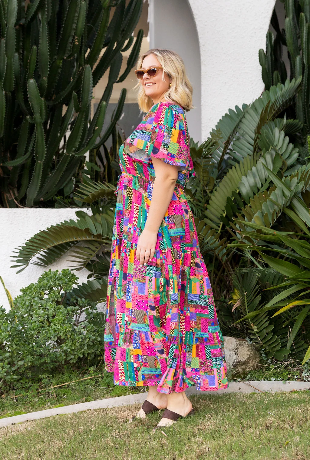 Bonnie Dress in Bold Vibes