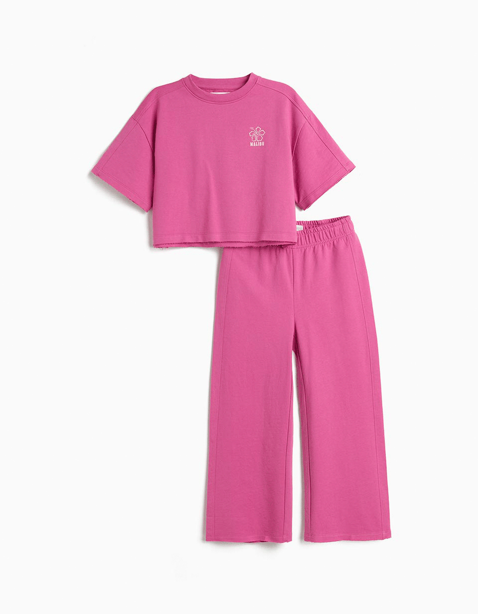 Conjunto de Jogging, Menina, Rosa